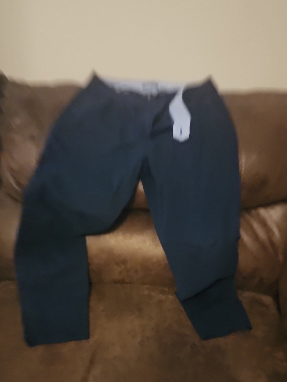 Jones New York Men's Navy Jogger Sweatpants
